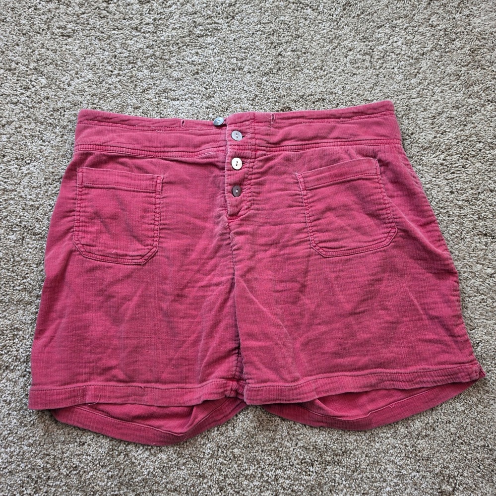 Sundance Shorts Womens 32 Pink Cotton Button Fly Boho Gauze Festival Ladies